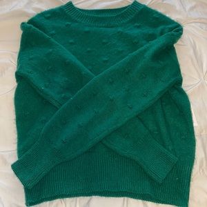 Green sweater